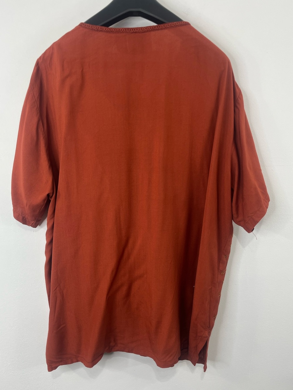 ✨ Anthony Mark Hankins Embroidered Boho Tunic Top 1X ✨ - Picture 3 of 9